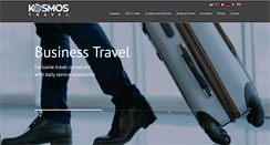 Desktop Screenshot of kosmostravel.gr